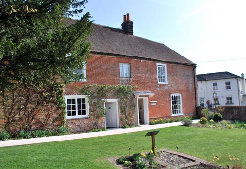 Exterior view of the Jane Austen Museum, Chawton Cottage